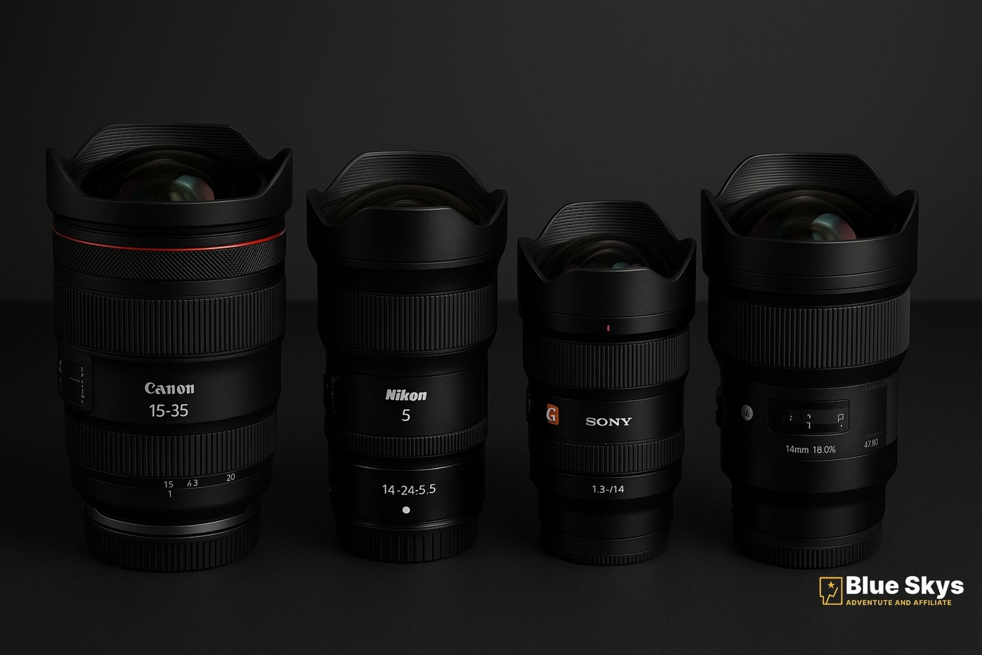 A wide-angle lens ready for astrophotography.