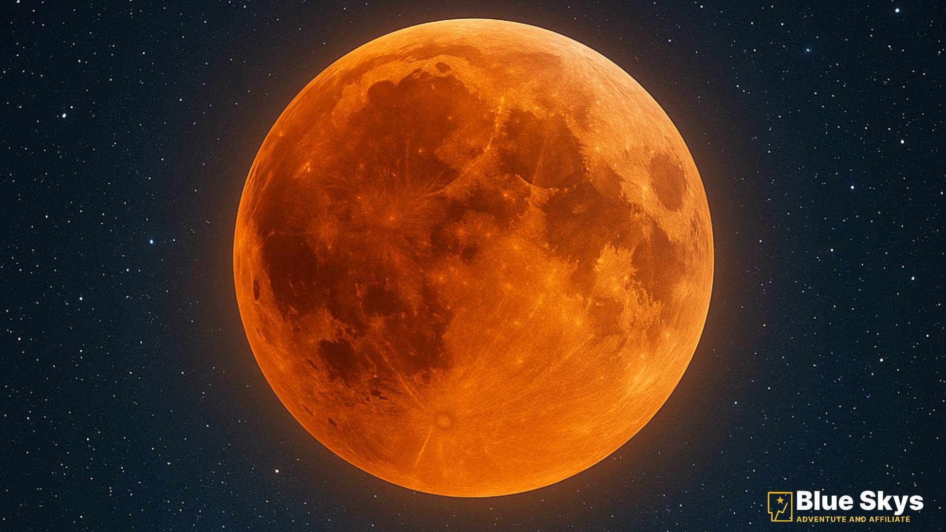 A stunning total lunar eclipse, a highlight of the 2025 stargazing events.