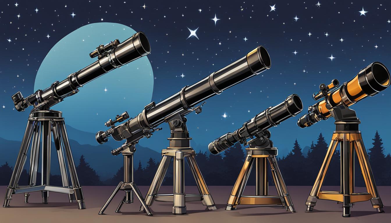 Different types of telescopes for beginners