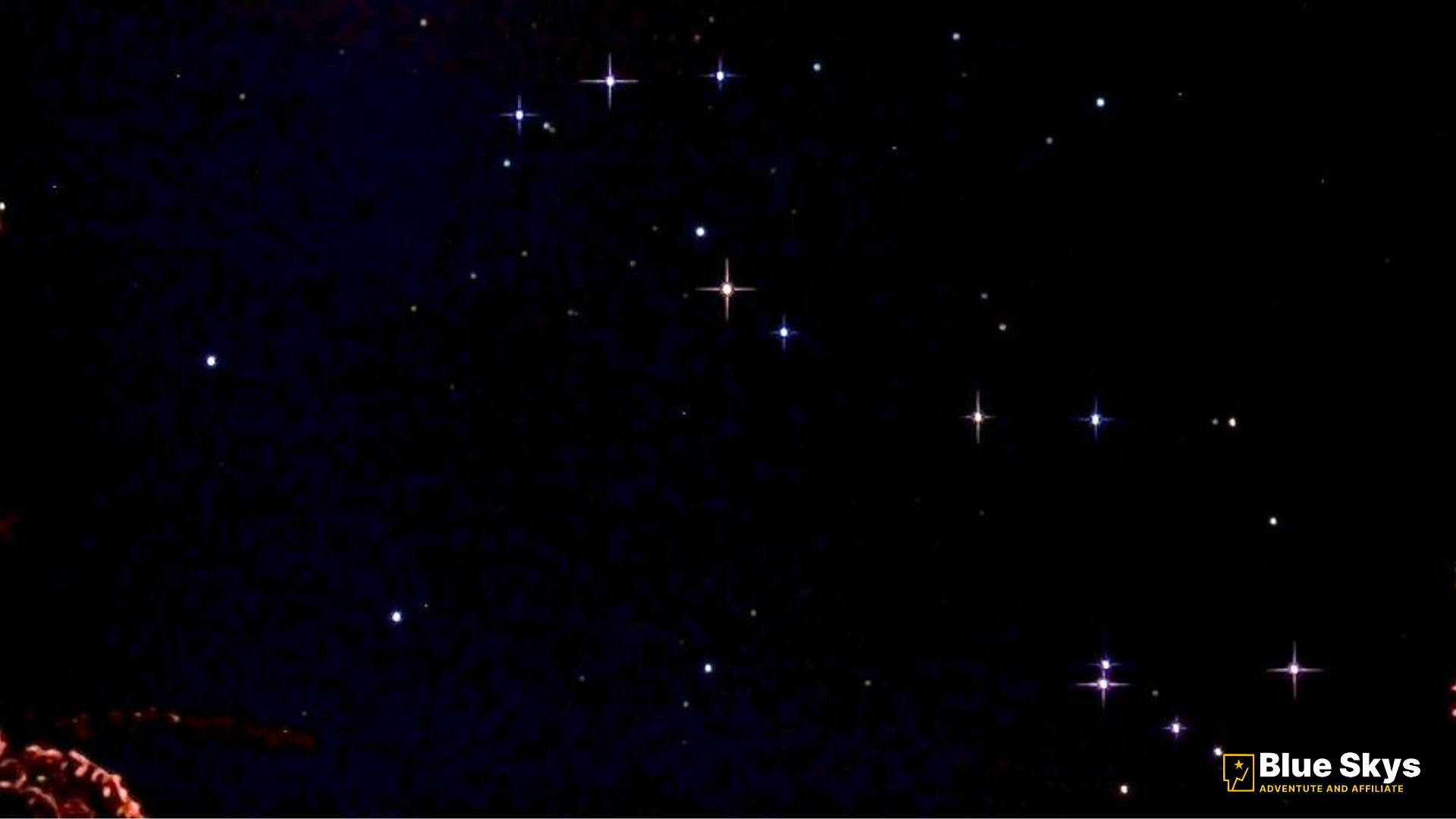 Scorpius constellation star map showing Antares, Dschubba, and Shaula — key stars in the Southern Hemisphere night sky